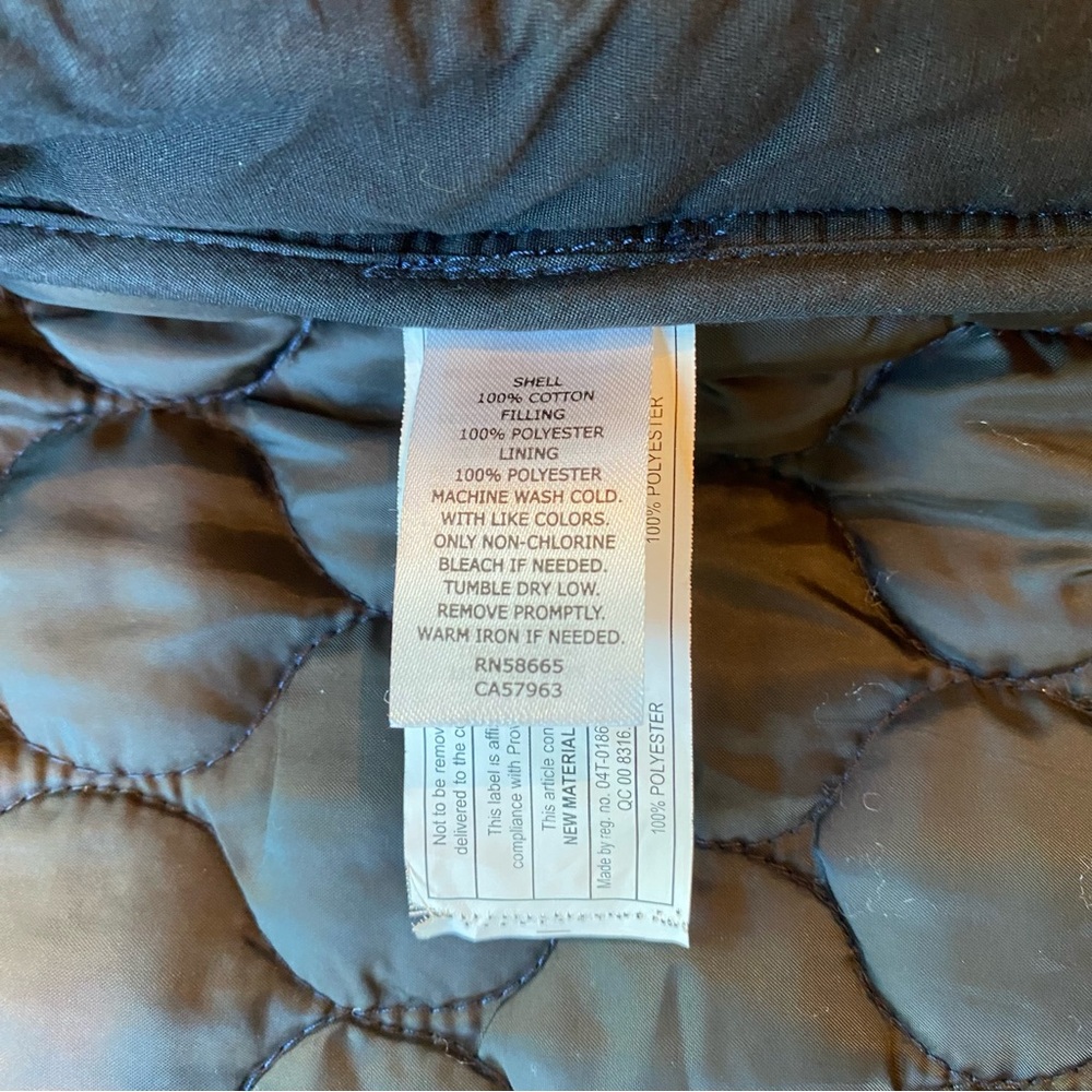 Nordstrom Mens Quilted Denim snap front Shirt Jacket - Picture 7 of 8